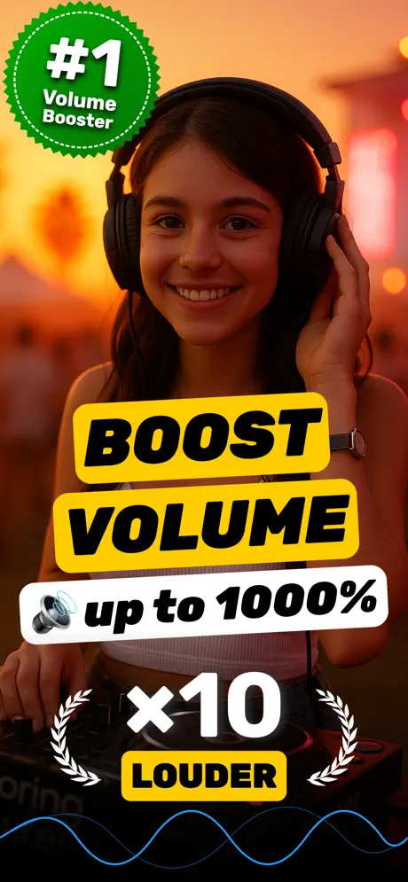 Volume Booster iPhone screenshot 1